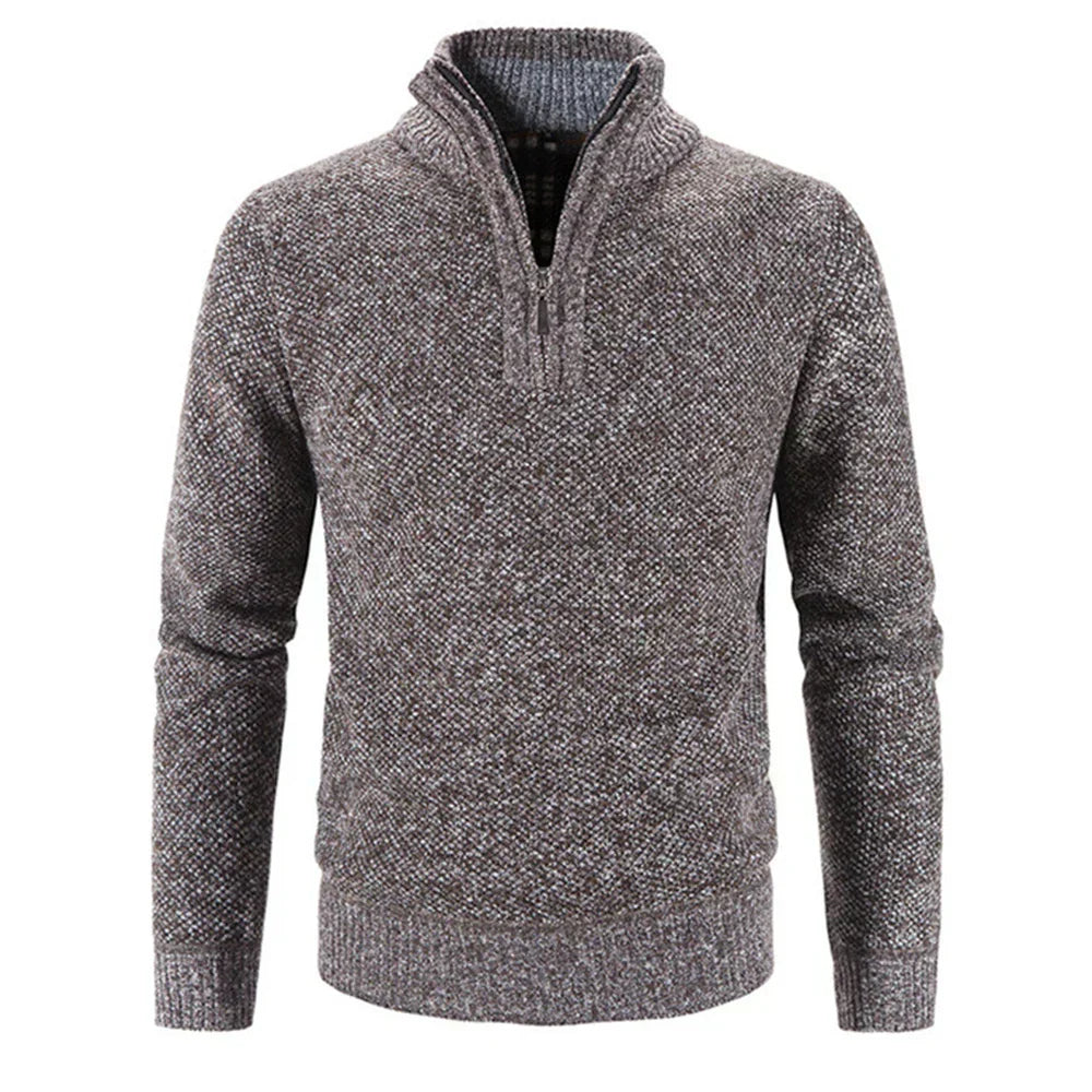Half Zip Knit Jumper