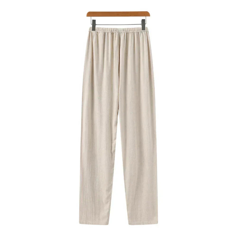 Relaxed Linen Trousers