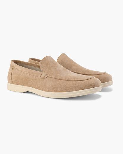 Suede Slip-On Loafers