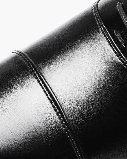 Leather Stitched Loafers