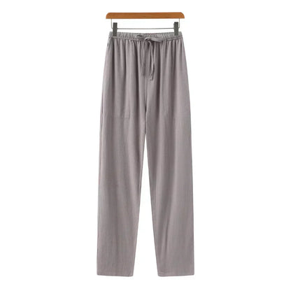 Slim Fit Linen Trousers