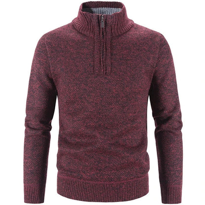 Half Zip Knit Jumper